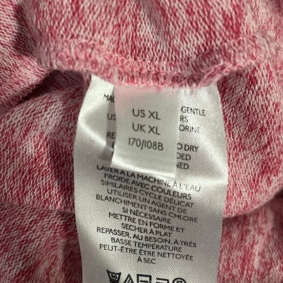 Maeve Anthropologie Laney Pink Mock Cowl Neck Ribbed Long Sleeve Sweater XL - Picture 6 of 11